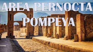 Área de pernocta en Pompeya ( Italia )