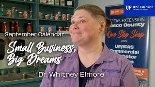 Extension Calendar - Whitney Elmore - Business Startups