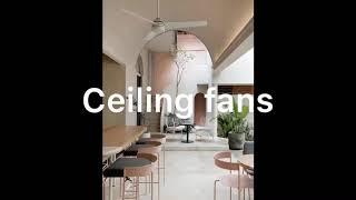 Ceiling fans design 실링팬 디자인