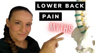 Lower back pain myths - before you start exercising with Dr Google