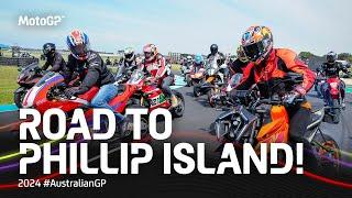 Parade from San Remo to Phillip Island | 2024 #AustralianGP