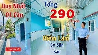 Khu nhà giá rẻ 290tr MỚI NHẤT 01 căn! Hiếm lắm Lộc Nguyễn QÚA VUI có nhà mới cho người nghèo rồi ạ!