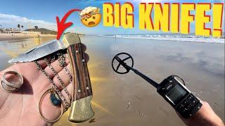 This Beautiful Beach Has LOTS of Hidden SECRETS! • California Beach Metal Detecting!