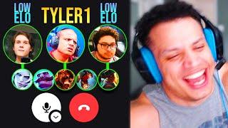 TYLER1: I CARRIED LOW ELO WITH VOICE COMMS