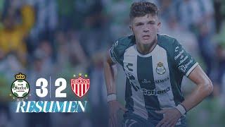 SANTOS 3-2 NECAXA J6 | ESPECTACULAR REMONTADA LAGUNERA.