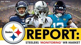 MULTIPLE REPORTS: Steelers Are ‘Monitoring’ Trade Market For Big-Name WR | Steelers Trade Rumors