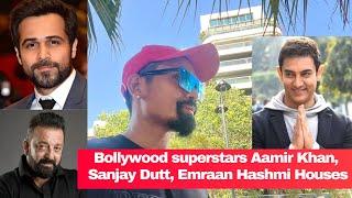 Bollywood superstars Aamir Khan, Sanjay Dutt, Emraan Hashmi, legendary Dev Anand, Saira Banu houses