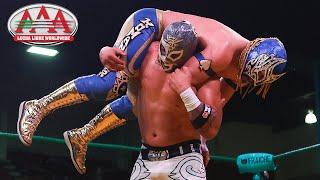 LUCHA COMPLETA: NGD vs Arez y Komander POR LOS CAMPEONATOS EN PAREJAS. | Lucha Libre AAA Worldwide.