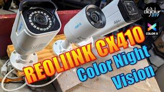 REOLINK CX410 Review - Best Night Vision Camera?  Comparison 810A & Dahua 5442