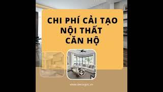 #4 CHI PHÍ CẢI TẠO NỘI THẤT CĂN HỘ KHOẢNG BAO NHIÊU?