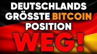 UNGLAUBLICH: BITCOIN REKORDVERKAUF VON DEUTSCHLAND!!!