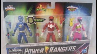 Triple Dino Team Up Figure Pack Review & Comparison | Power Rangers Beast Morphers Season 2