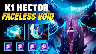 K1 HECTOR (Faceless Void) - Showing how to Cronosphere - Hardcarry  / Player Perspective