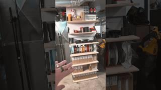 Finished another section of my #workshop to store all my #bambu #3dprinting filament! 
