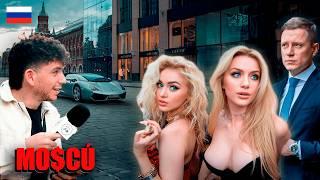 Así es la MOSCÚ de LUJO: Modelos, Millonarios y LAMBORGHINIS!