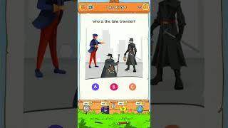 Braindom 2 Level 284 || who is the time traveler.