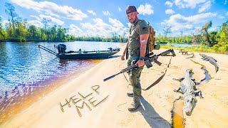 96hr SWAMP Survival HOUSEBOAT Challenge.. (wild game only)