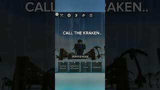 When it rains.. I know how to summon a kraken boss #roblox #tsb #viralshorts #edit