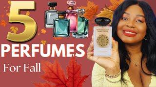 THE ONLY 5 FALL PERFUMES YOU NEED | Perfume Collection 2024 | Fromabiwithlove