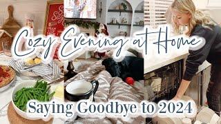 Cozy Evening Home Motivation / Saying Goodbye to 2024 / Learning with Skillshare