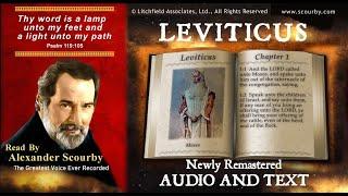 3 | Book of Leviticus Read by Alexander Scourby | AUDIO & TEXT | FREE  on YouTube | GOD IS LOVE!