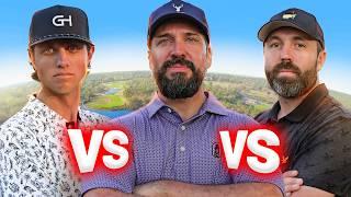 Peter Finch vs Grant Horvat vs Rick Shiels (18 Hole Match!)