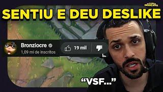 DYNQUEDO TILTA COM BRONZIOCRE E PASSADO DE EXPOSED DO BRTT - LEAGUE OF LEGENDS