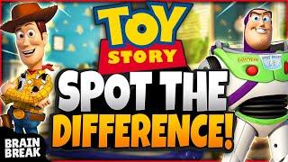 Toy Story Spot The Difference | Winter Brain Break | Freeze Dance | GoNoodle Games