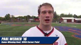 Gettysburg College Men’s Lacrosse vs. Cabrini – 5/14/16