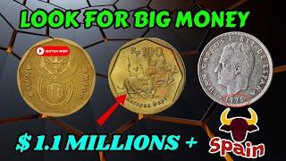 Top Rare Coins from Spain, Indonesia & South Africa Worth Big Money!