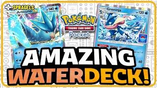 The NEW Best Greninja Deck! l | Pokemon TCG Pocket