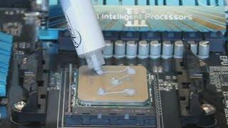 How to apply thermal paste. Arctic Cooling MX-4, MX-2. Official video