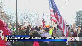 Huntsville Group Participates in President's Day Protest | Feb. 17, 2025 | News 19 at 9 p.m.