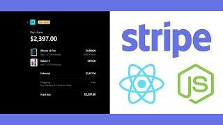 Stripe Payment Integration - React and Node.js E-Commerce