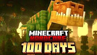 I Survived 100 Days In Hollow Earth In Hardcore Minecraft | Alex's Caves