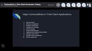 Mastering Thick Client Application Attacks And Exploitation - The Hacktivists