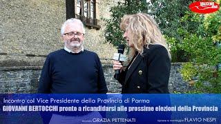 Incontro col vice Presidente della Provincia di Parma Giovanni Bertocchi