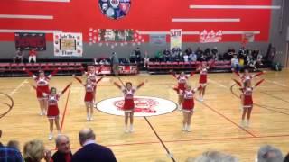 Glenwood Tigers high school cheerleaders 2015