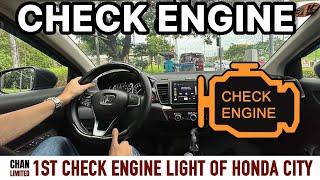 1st CHECK ENGINE light ng kotse!