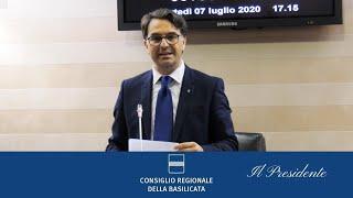 6 luglio 1970 – 6 luglio 2020, Cicala: 50 anni Regione Basilicata