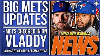 BIG Mets Updates: Mets "Checked In" On Vladdy Guerrero Jr, Alonso Stalemate, Bregman 3 Years?