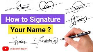  How To Signature Your Name | Signature Style Of My Name | Signature ideas | Write the Name