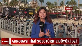 Türk Hava Kuvvetlerinin akrobasi timi SOLOTÜRK, 2025'in ilk gösteri uçuşunu Mersin'de yaptı.