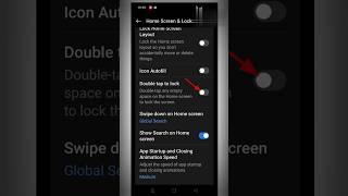 Double Tap Screen On Off |Double Tap Screen Lock |DoubleTap Screen OFF #shorts #viral