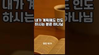 6월14일  내가 계획해도 인도하시는 분은 하나님이십니다