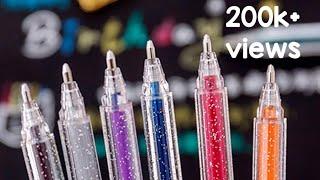 Diy glitter pen# how to make glitter pen at home# homemade glitter pen