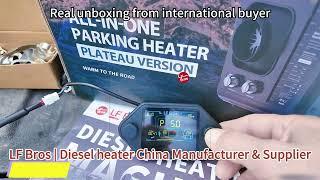 LF Bros portable diesel heater unboxing from international buyer #lfbros #dieselheater #unboxing