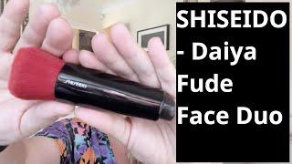 Review of SHISEIDO Daiya Fude Face Duo Brush