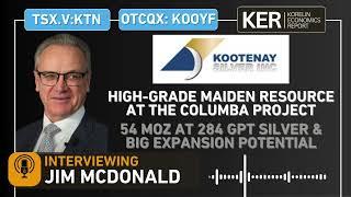 Kootenay Silver – High-Grade Maiden Resource At The Columba Project Contains 54 Moz @ 284 gpt Silver