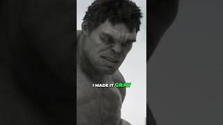 Stan Lee Originally MADE the HULK Grey?